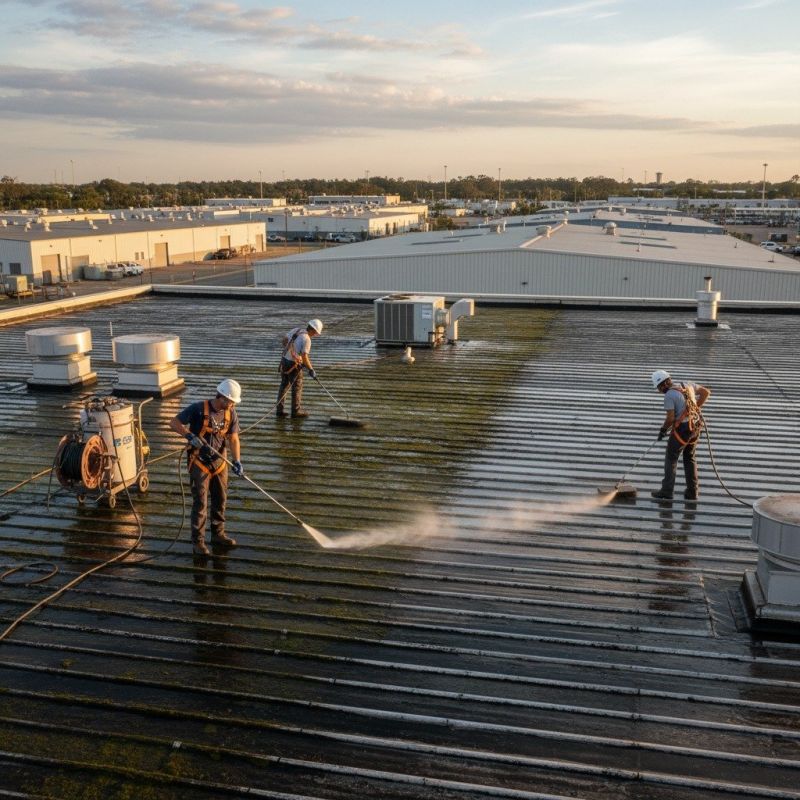 Roof Cleaning Service
