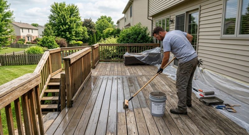 Concrete Deck Sealing in Tacoma, WA