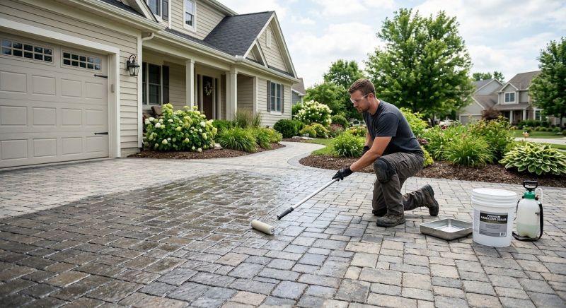 Concrete Walkway Sealing in Alpharetta, GA